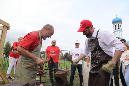 В Свирске состоялся Всероссийский фестиваль кузнечного ремесла 